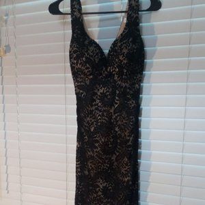 Black and nude Love Nickie Lew dress size 4